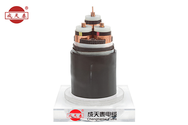 銅芯，交聯(lián)聚乙烯絕緣聚，乙烯護套電力電纜YJV 18/30（36）kV